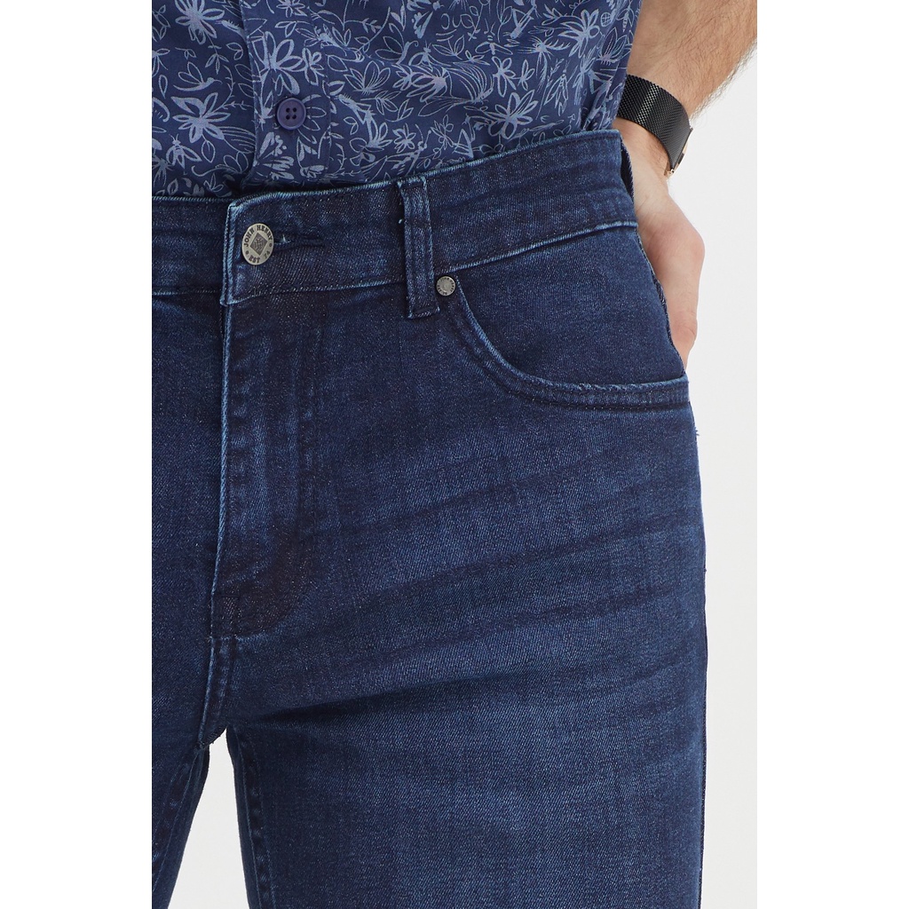 Quần jeans nam form ôm , thời thượng, trẻ trung, chất liệu cao cấp John Henry - JN21SS38-SL