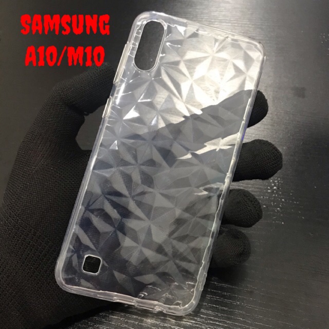 Xả Hàng Ốp Lưng Samsung A10/M10 Dẻo Trong Suốt Vân 3D Cho Điện Thoại Loại Tốt.