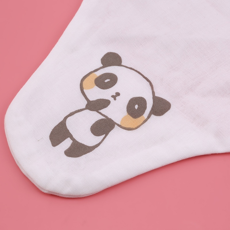 Set 2 Khăn Cotton Hai Dây Thấm Hút Mồ Hôi Tiện Dụng Cho Bé