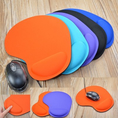 Miếng lót chuột có đệm đỡ tay bằng EVA màu đen cho máy tính silicon mút đệm cao su êm đàn