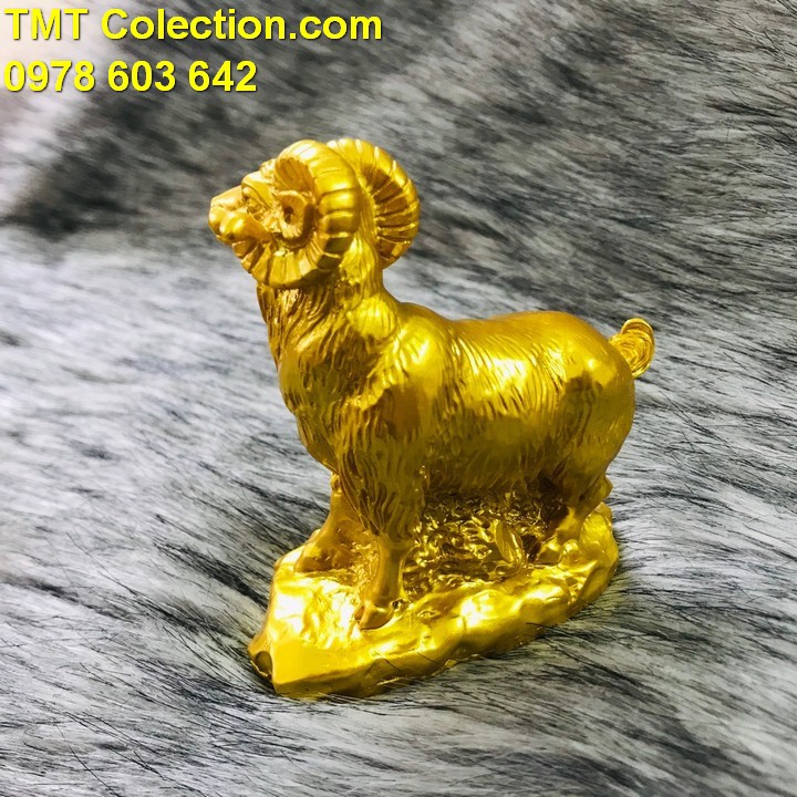 Tượng Con Dê Vàng, hình ảnh con Dê còn biểu trưng cho sự sung túc, ấm no và hạnh phúc - SP005236