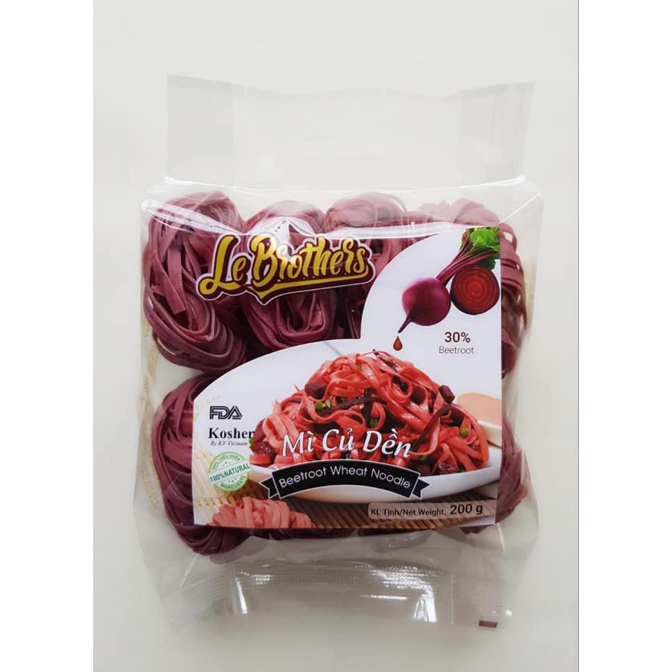 Combo tiết kiệm 5 gói Mì rau củ ngũ sắc