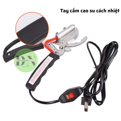 Kìm cắt đuôi heo bằng điện có công tắc