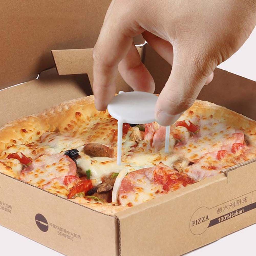 Giá Đỡ Ba Chân Bằng Nhựa Pp Cố Định Bánh Pizza Nhiều Màu Dùng Một Lần Cho Nhà Bếp