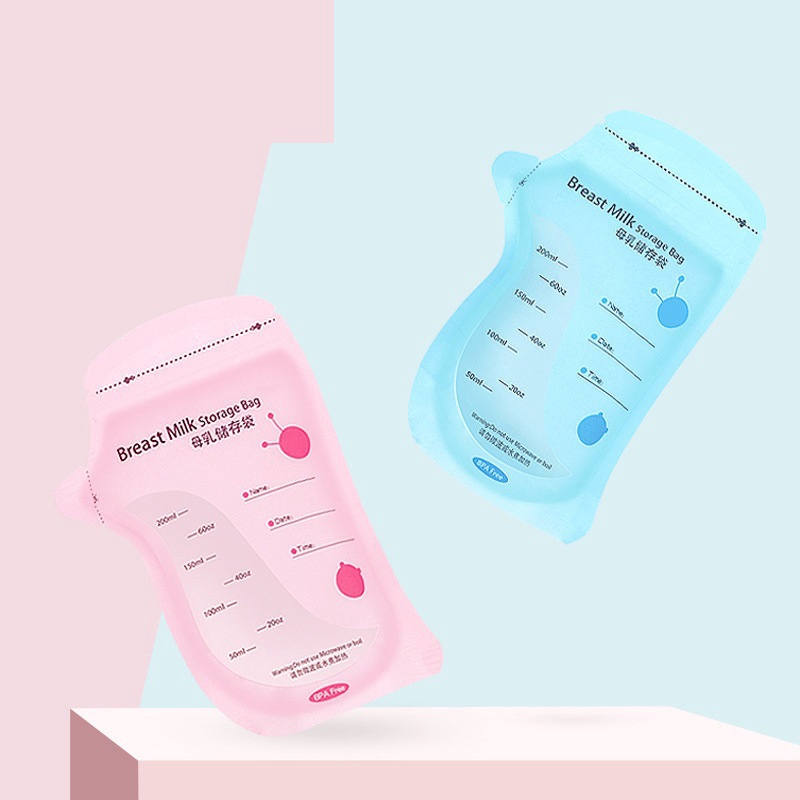 Set 30 Túi Đựng Bảo Quản Sữa Mẹ 200ml Tiện Dụng
