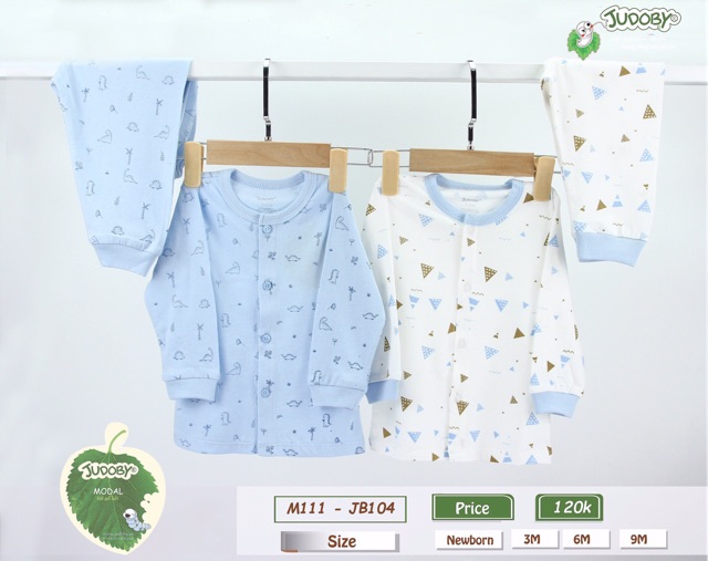 JB104 Bộ quần áo sơ sinh newborn Judoby Dokma