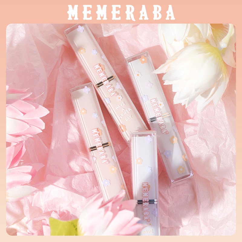 Son Thỏi Bóng MEMERABA Water Glow Among Flowers Lipstick