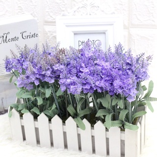 (Sẵn) Cành hoa,nhánh hoa,chùm hoa giả lavender/hoa oải hương màu tím xinh xắn