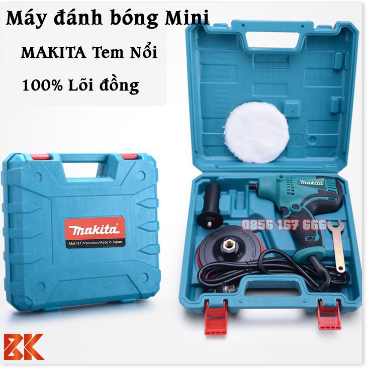 Máy đánh bóng ô tô MAKITA GV6010 - Máy đánh bóng ô tô, xe máy Mini - Hàng mới