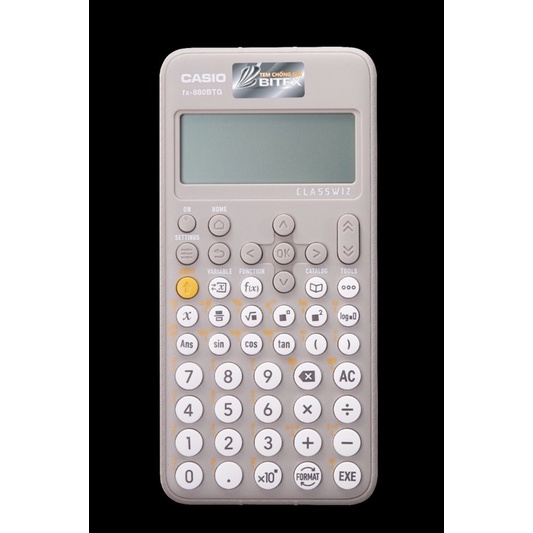 Máy tính Casio FX 880 BTG Màu Xám