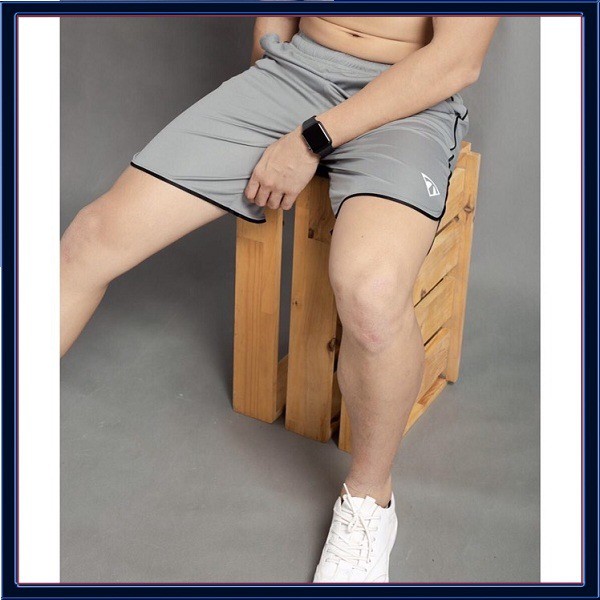 Quần Đùi Thể Thao Nam Line Bầu Vải Thun Lạnh Ts (Nhiều Màu) [NUTTY] quần short thê thao, quần tập gym cao cấp | BigBuy360 - bigbuy360.vn