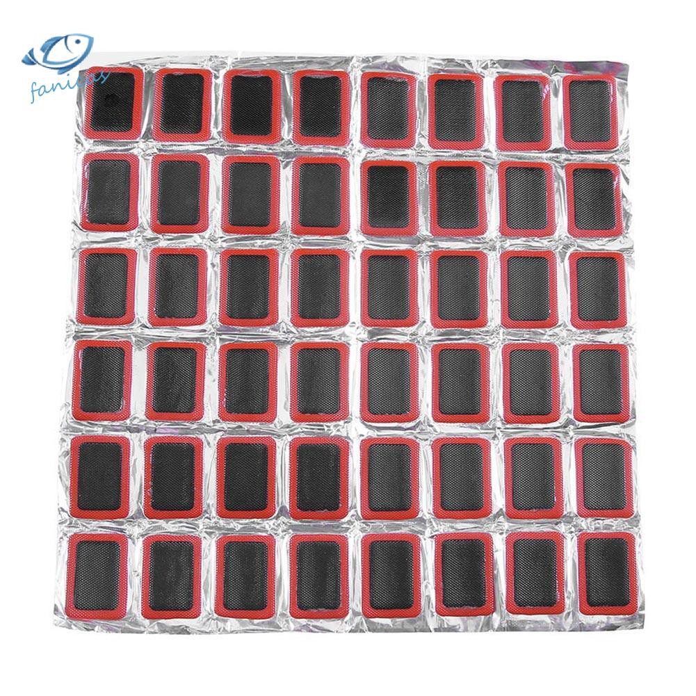 Bộ 48 Miếng Vá Lốp Xe Đạp + 1 Tuýp Keo Cao Su
