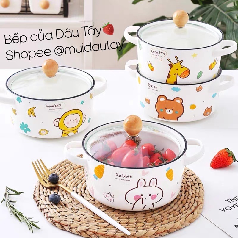 Tô mì hai quai sứ chịu nhiệt