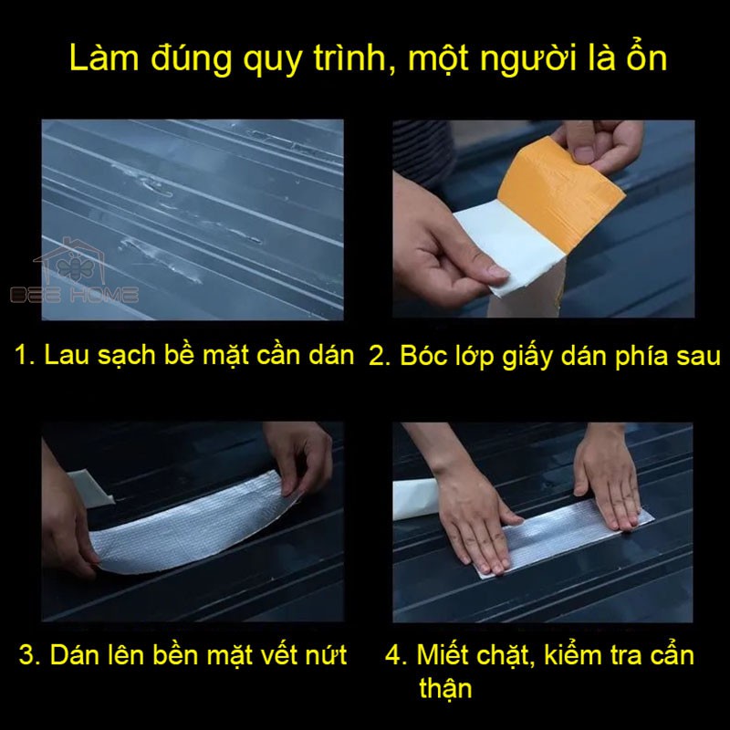 Băng Keo Chống Thấm Cao Cấp Đa Năng Chịu Nhiệt Tốt Nhiều Kích Thước- Beehome- Gia Dụng Tiện Ích