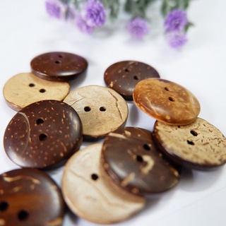 NÚT DỪA SIZE 2CM 2.2CM V086 V092 - BELLA BUTTON GARMENT ACCESSORIES