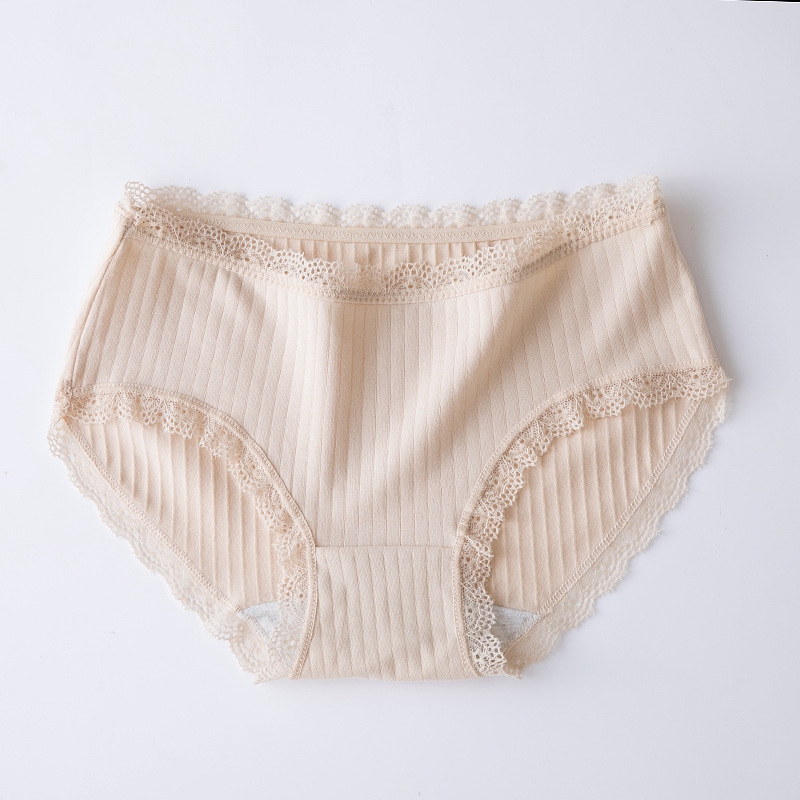 Quần Lót Cotton Phối Ren Quyến Rũ Dành Cho Nữ | BigBuy360 - bigbuy360.vn