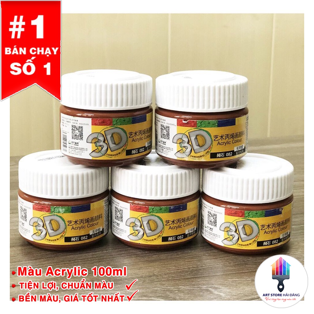 SET FULL 22 MÀU ACRYLIC 3D 100ML