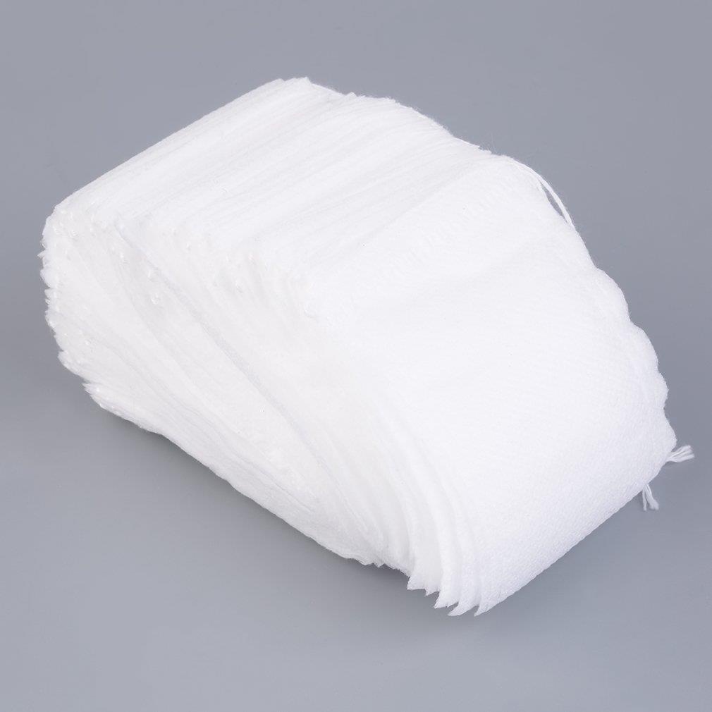 Bộ 100 Túi Lọc Trà Có Dây Rút Kích Thước 5 5x7cm Tiện Dụng DIY