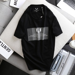 ÁO THUN NAM CỔ TRÒN NGẮN TAY ĐEN TRẮNG