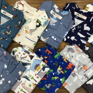 Pijama thô lụa bé trai(9_14Y)