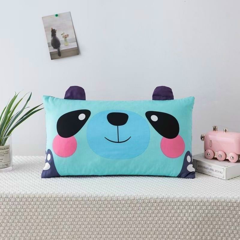 Gối Trẻ Em cotton 100%. Gối nằm cho trẻ từ 1- 10 tuổi. Vỏ cotton, ruột bông kháng khuẩn