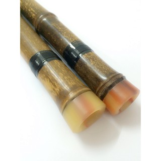 Tiêu bát khổng trúc tím_ tone đô (F) (tặng kèm túi nhung, dây treo)