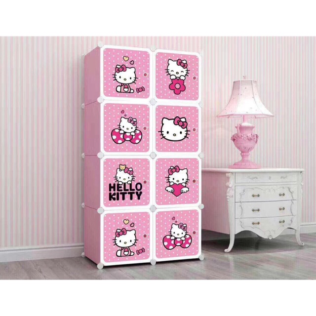TỦ NHỰA LẮP GHÉP ĐA NĂNG 8 Ô SIZE TO, SÂU 47CM ( chọn mẫu theo phân loại hàng )