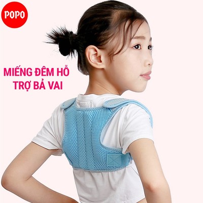 Đai điều chỉnh tư thế lưng cho bé BC13 POPO thoáng khí, thiết kế nhỏ gọn, tiện lợi
