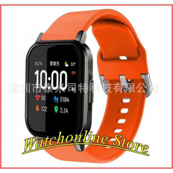 Dây đeo silicon SIKAI cho XiaoMi Haylou LS02,/Amazfit Gts 2 / Ticwatch Ls02 / Comi P8 / Gtr 42mm...