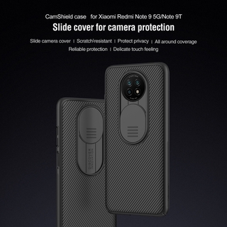 Nillkin Ốp Điện Thoại Có Nắp Trượt Bảo Vệ camera Cho xiaomi redmi note 9t / note 9 5g