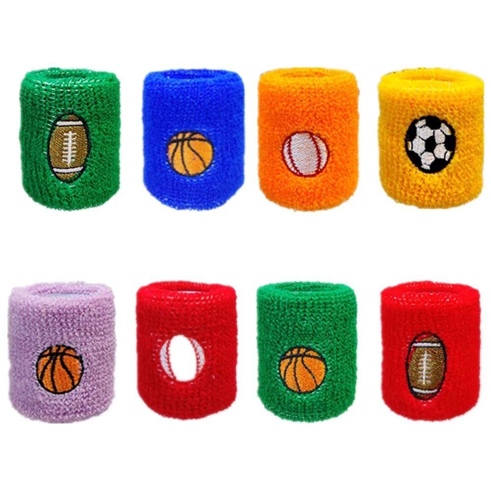 Rebuy1 Băng Đeo Cổ Tay Thể Thao Thoáng Khí Họa Tiết Hoạt Hình Dễ Thương