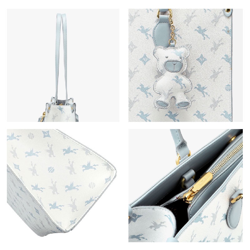 Túi tote YADOU đeo dưới cánh tay sức chứa lớn cho nữ đựng laptop