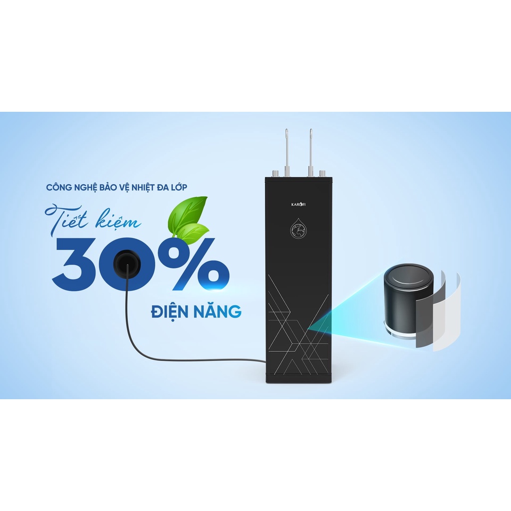 Máy lọc nước nóng nguội Karofi KAH-D10