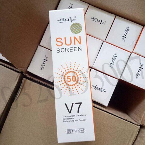 Xịt chống nắng hàn quốc sun screen v7_HÀN QUỐC