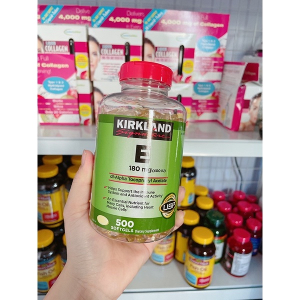 Vitamin E Kirkland 400 I.U 500 viên