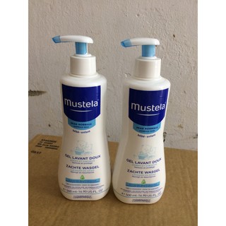 Sữa tắm gội cho trẻ sơ sinh  Mustela 500ml Pháp (Mẫu mới nhất)