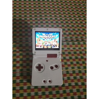 Máy gameboy advance sp, gba sp mod màn ips và pin