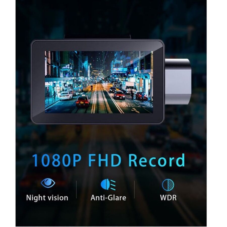 Camera hành trình ô tô Cafu C1 giám sát trực tiếp từ xa qua smartphone
