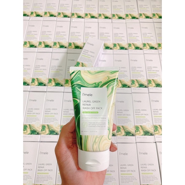 Mask Thạch Imele chứa tới 450.000ppm cây cam thảo + 100.000ppm trà xanh