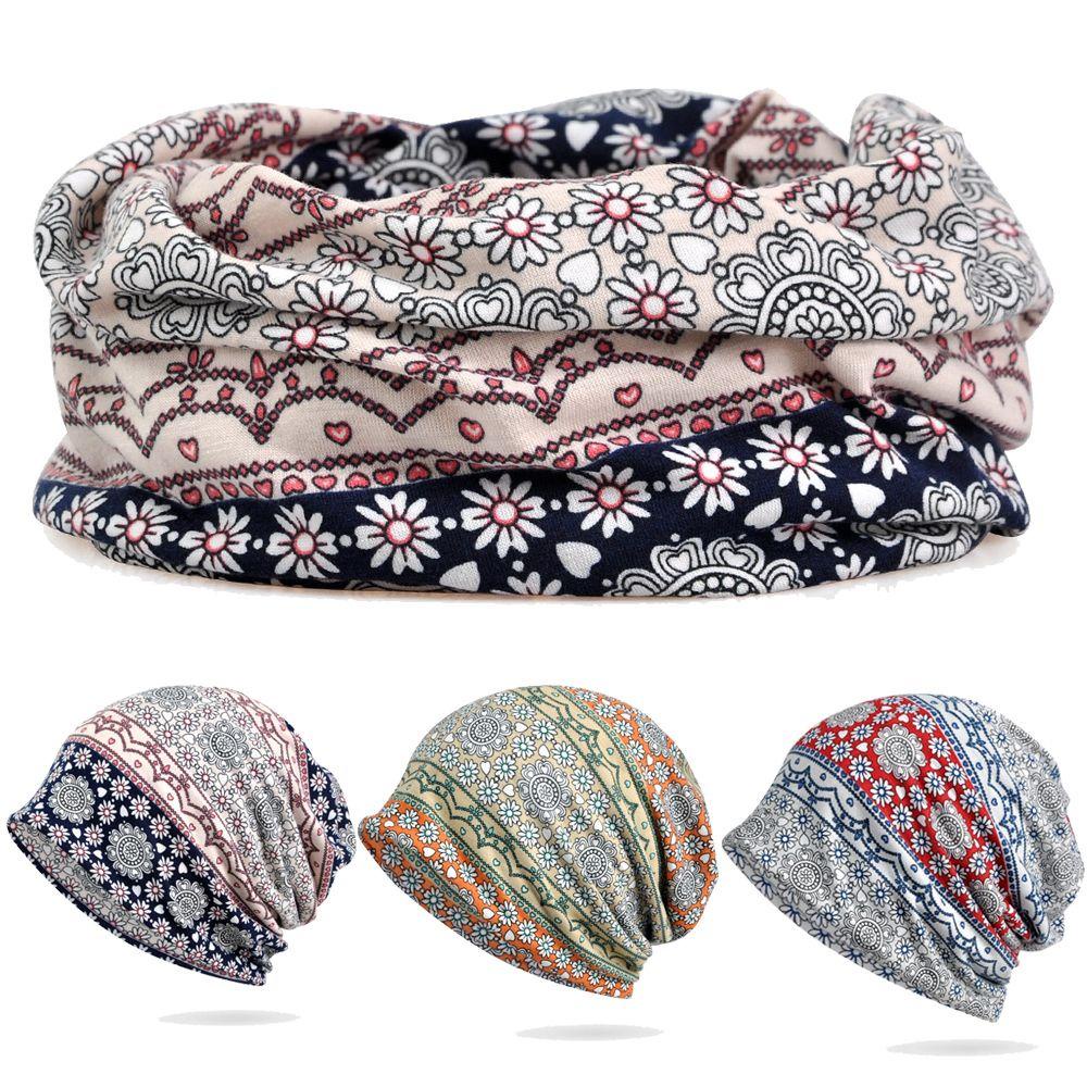 Mũ Turban Bằng Cotton Co Giãn Thời Trang Giản Dị Dành Cho Nữ