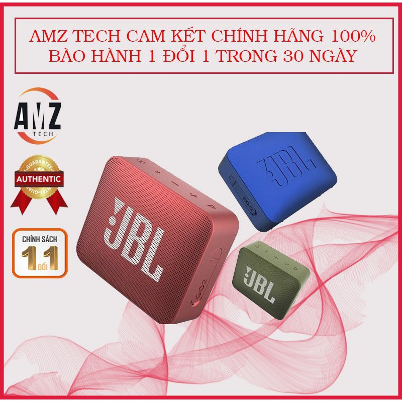- Loa Bluetooth  JBL GO 2 - GO Essential Loa Di Động Nhỏ Gọn Chống Nước