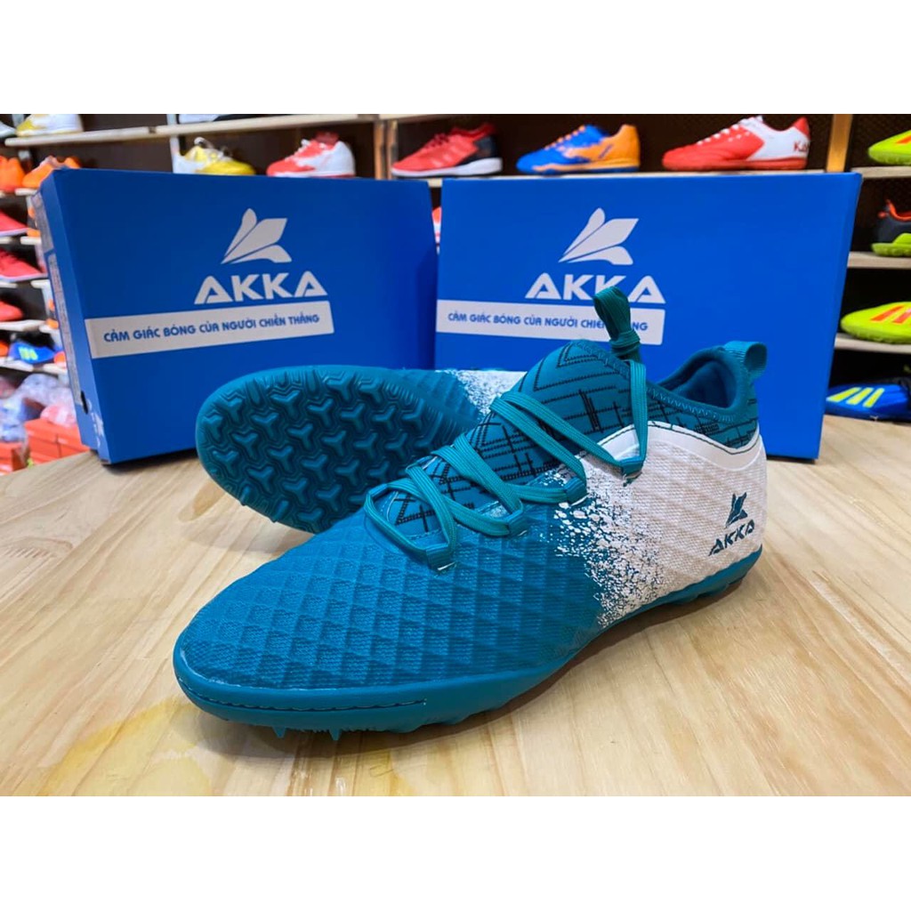 Giày đá bóng AKKA SPEED2 - Màu Xanh Ngọc mới 2020