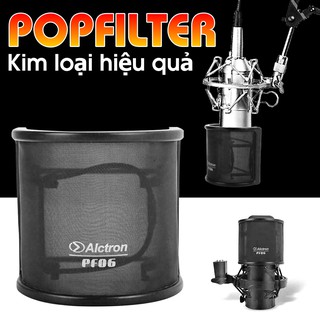 Alctron PF06 - Màng Lọc Popfilter Bằng Sợi Hợp Kim Cho Micro Thu Âm