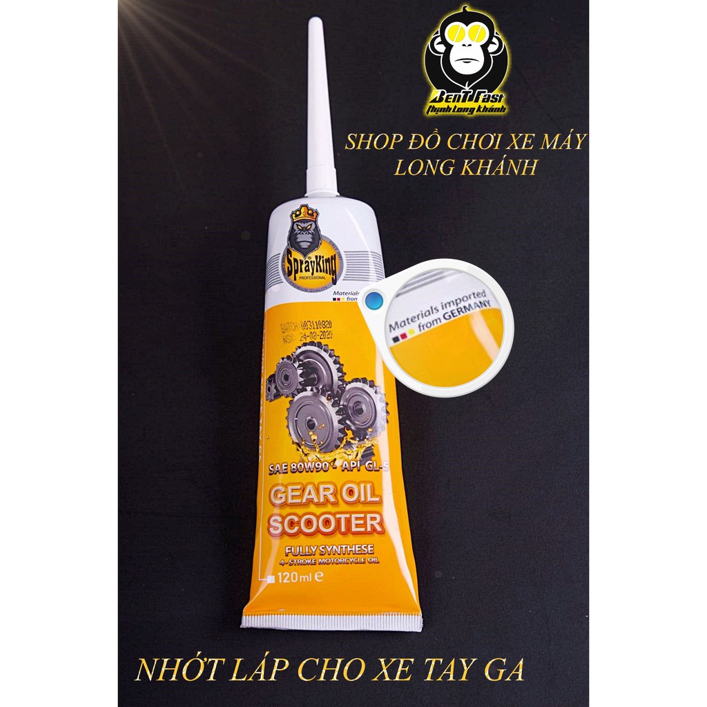 Nhớt Láp dành cho xe Tay Ga -  Thương hiệu SprayKing