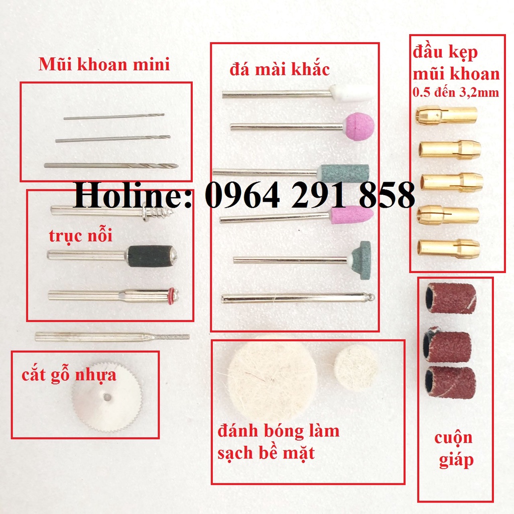 máy khoan cắt gỗ nhựa mini hay máy mài khắc mini v203 phiên bản mới 3 cấp độ
