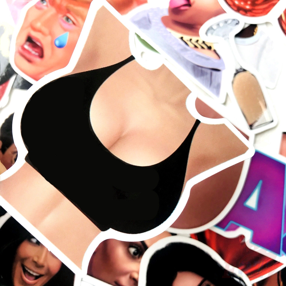 ❉ Keeping Up With the Kardashians Series 01 - Internet Celebrity Reality Show Stickers ❉ 42Pcs/Set Kim Kardashian DIY Fashion Luggage Laptop Skateboard Doodle Stickers