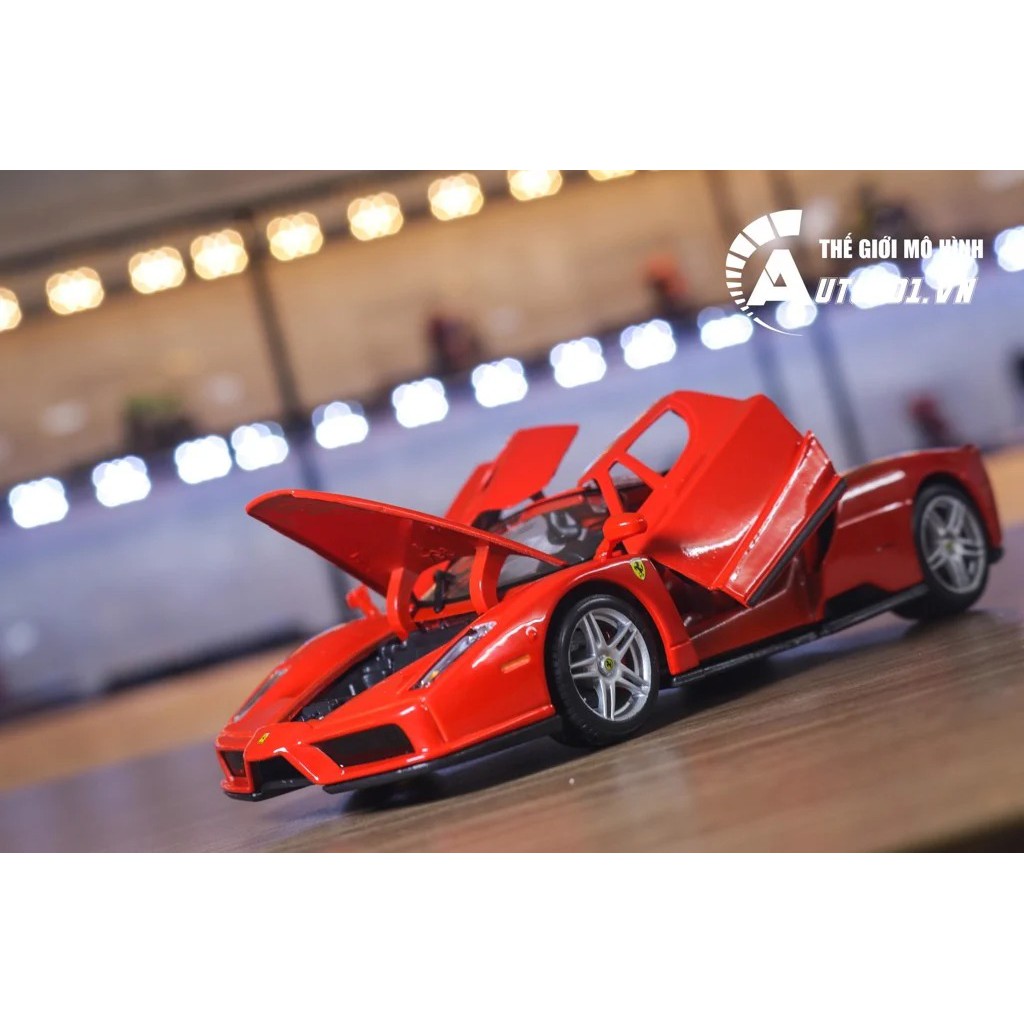 MÔ HÌNH XE FERRARI ENZO RED 1:24 BBURAGO 1855