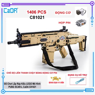 Bộ Đồ Chơi Lắp Ráp Kiểu Lego Mô Hình Scar-L CaDA C81021 Với 1406 Mảnh Ghép