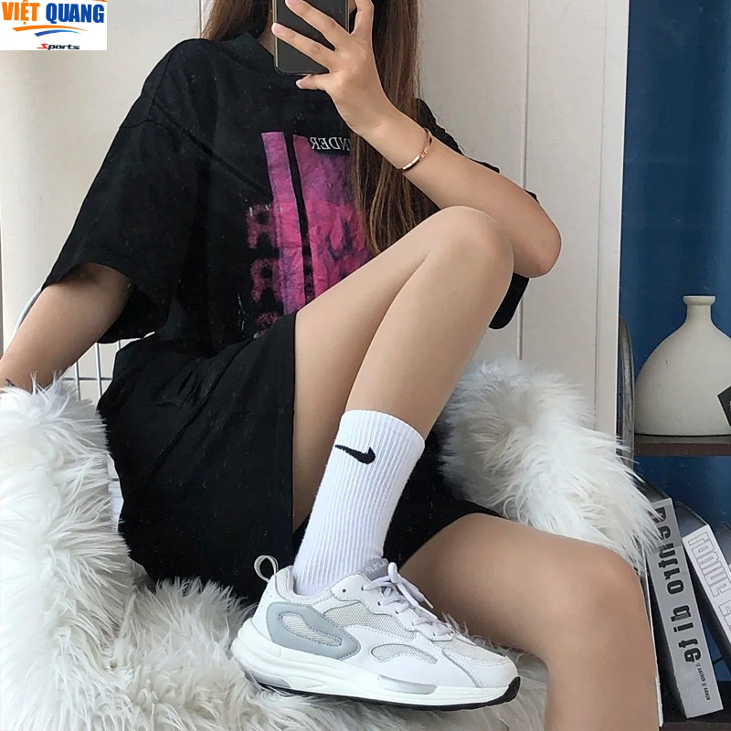 Tất Nike vớ nam nữ cổ cao thời trang thể thao cao cấp
