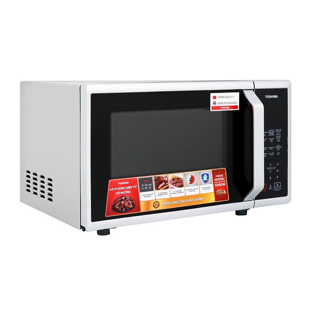 Lò vi sóng điện tử có nướng 23L Toshiba ER-SGS23VN 800-1000W - Hàng chính hãng